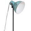vidaXL Lampada da Terra 25 W Blu Anticato 61x61x90/150 cm E27