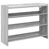 vidaXL Scarpiera Grigio Sonoma 80x25x62 cm in Legno Multistrato