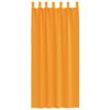 vidaXL Tende in Voile con Passanti 2 pz Arancio 140x245 cm