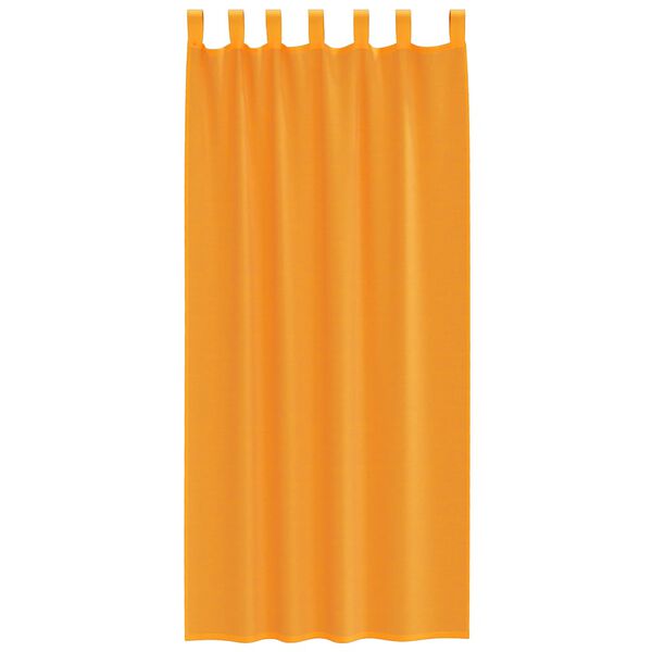 vidaXL Tende in Voile con Passanti 2 pz Arancio 140x245 cm