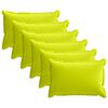 vidaXL Federa 6 pz HOUTEN Verde brillante. 30 x 50 cm Poliestere