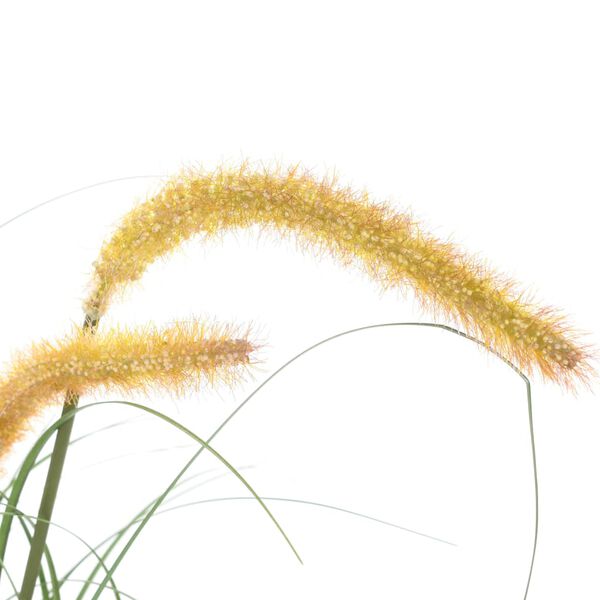 vidaXL Pianta Erba Verde Artificiale con Tifa 110 cm