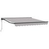 vidaXL Struttura della tenda Grigio chiaro 300 x 250 cm