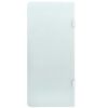 vidaXL Schermo Orinatoio a Parete per Privacy 90x40 cm Vetro Temperato