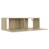 vidaXL Mobile Porta TV Rovere Sonoma 100x30x30 cm in Legno Multistrato