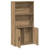 vidaXL Libreria Rovere Artigianale 60x24x120 cm in Truciolato