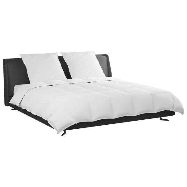 vidaXL Set di Piumoni con cuscino 3 pcs Bianco Piuma d'anatra