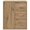 vidaXL Credenza Rovere artigianale 60 x 31 x 70 cm Legno multistrato