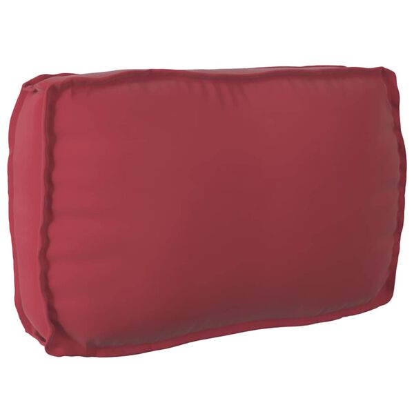 vidaXL Cuscino Rosso Vino 70 x 40 x 12 cm Tessuto Oxford