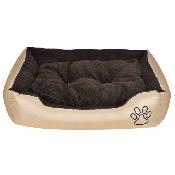 vidaXL Letto Caldo per Cani con Cuscino Imbottito XL