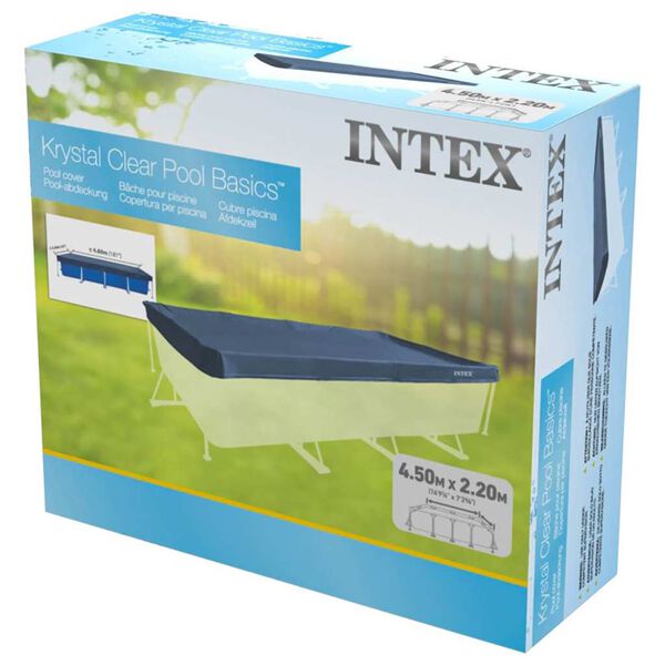 Intex Copertura per Piscina Rettangolare 450x220 cm 28039