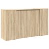 vidaXL Banco Reception Rovere Sonoma 180x50x103,5 cm Legno Multistrato