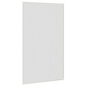 vidaXL Zanzariera Magnetica per Finestre Bianca 80x140 cm