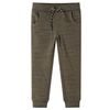 vidaXL Pantaloni Tuta per Bambini Cachi Scuro M&eacute;lange 92