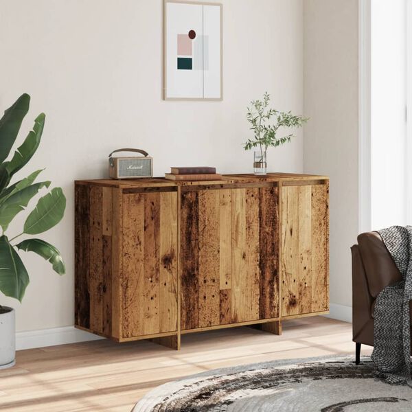 vidaXL Credenza Legno Antico 120x41x75 cm in Legno Multistrato