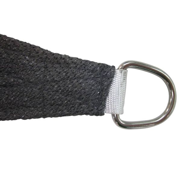 Bo-Camp Tenda a Vela Antracite 3,6x3,6x3,6 m 4471441