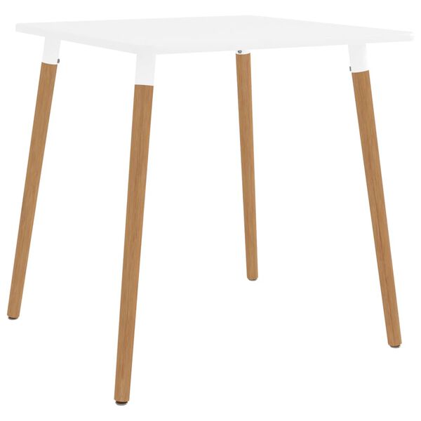 vidaXL Set da Pranzo 5 pz Rosso