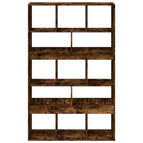 vidaXL Libreria Rovere Fumo 100x33x156,5 cm in Truciolato