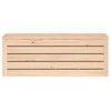 vidaXL Contenitore Portaoggetti 89x36,5x33 cm Legno Massello Pino