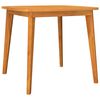 vidaXL Set Mobili da Pranzo per Giardino 3 pz Legno Massello di Acacia