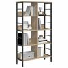 vidaXL Libreria Rovere Sonoma 82 x 32 x 144,5 cm Legno multistrato