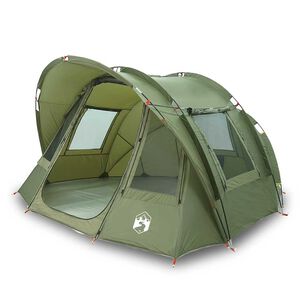vidaXL Tenda da Pesca per 2 Persone Verde Oliva Impermeabile
