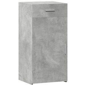 vidaXL Credenza Grigio Cemento 45x42,5x93 cm in Legno Multistrato