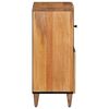 vidaXL Credenza Naturale 80 x 33,5 x 75 cm Legno di mango massello