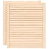 vidaXL Ante con Design a Lamelle 2 pz 69x59,4 cm in Legno di Pino