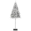 vidaXL Albero di Natale Artificiale con Neve Fioccata 150 cm