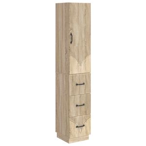 vidaXL Set di armadi 2 pz 33 x 34,5 x 87 cm Legno ingegnerizzato