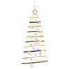 vidaXL Albero di Natale appeso 90 cm 30 LED Multicolore