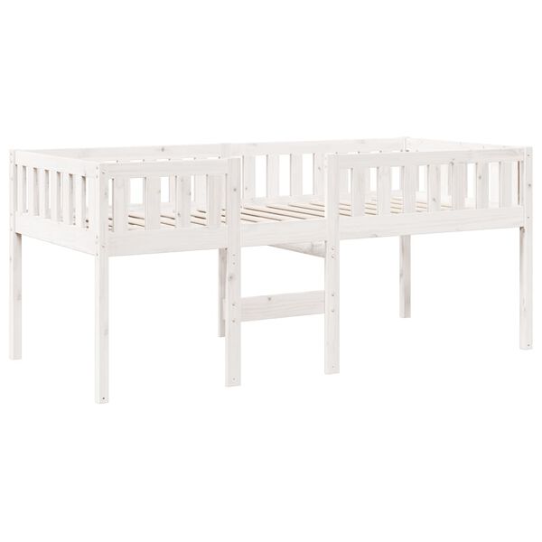 vidaXL Letto per Bambini senza Materasso Bianco 80x200cm Massello Pino