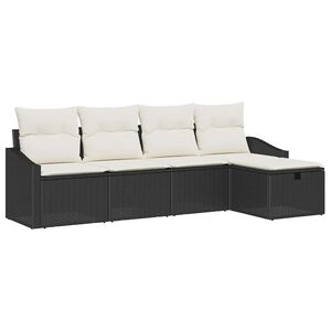 vidaXL Set di divani 6 pz polyrattan