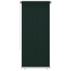 vidaXL Tenda a Rullo per Esterni 100x230 cm Verde Scuro HDPE