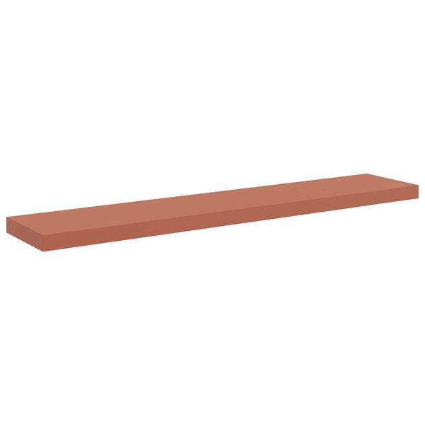 vidaXL Scaffale da parete Rosso 120 x 23,5 x 4 cm Legno multistrato