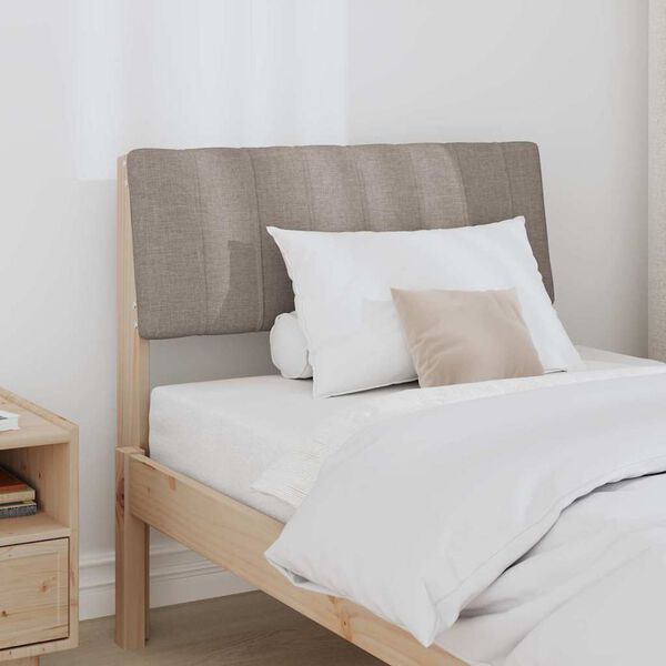 vidaXL Testiera imbottita Talpa 75 cm Pino massello