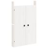 vidaXL Ante da Cucina da Esterno MEPPEL Bianche 50x9x82 cm Legno Massello di Pino