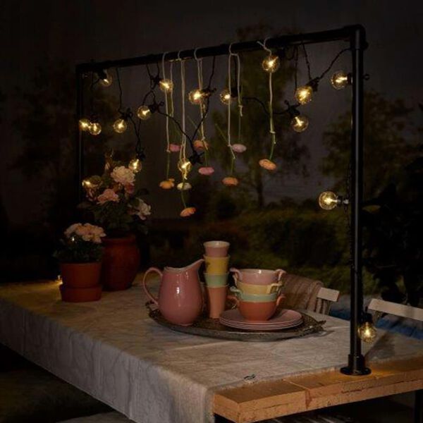Luxform Luci per Feste da Giardino con 20 LED Fiji