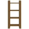 vidaXL Libreria/Divisorio ambra 60x35x125 cm in Legno Massello