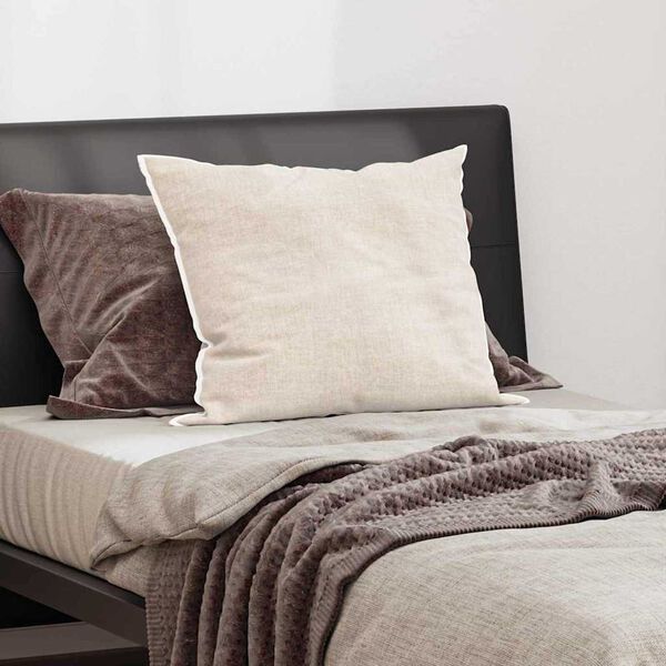 vidaXL Cuscino con cuscino Bianco 61 x 41 x 20 cm Poliestere