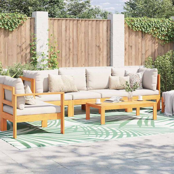 vidaXL Tappeto da esterno ARAKIL Verde 300 x 400 cm PP