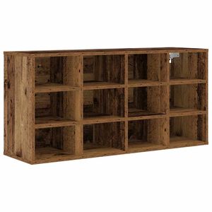 vidaXL Mobile per scarpe 103 x 30 x 51 cm Legno ingegnerizzato