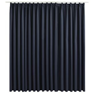 vidaXL Tenda Oscurante con Ganci Antracite 290x245 cm