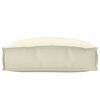 vidaXL Cuscino per seduta pallet Crema 50 x 50 x 12 cm Tessuto Oxford