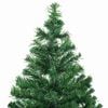 vidaXL Albero di Natale Preilluminato con Palline 120 cm 230 Rami