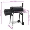 vidaXL Barbecue Classico Affumicatore a Carbonella