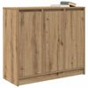 vidaXL Credenza Rovere Artigianale 85x34x76 cm in Legno Multistrato
