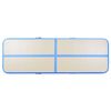 vidaXL Tappetino Ginnastica Gonfiabile con Pompa 500x100x10 cm PVC Blu