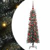vidaXL Albero di Natale artificiale con 150 LED Verde 150 cm